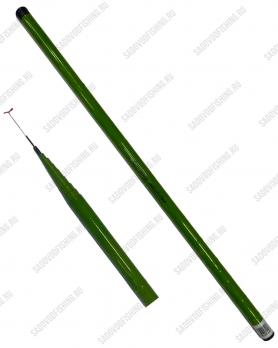 Удилище маховое телескопическое Jin Tai 22091 без колец 3.6м-6.3м 15гр-40гр