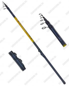 Удилище маховое телескопическое Jin Tai G607A с кольцами 4м-7м 10-40гр