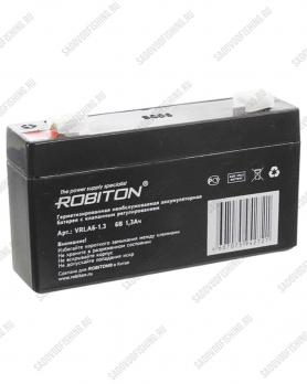 Аккумулятор Alip Robiton VRLA6-1.3 6v 1.3Aч