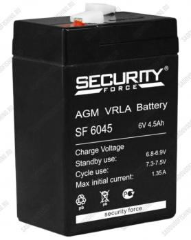 Аккумулятор Alip Security Force SF-6045 6v 4.5Ач