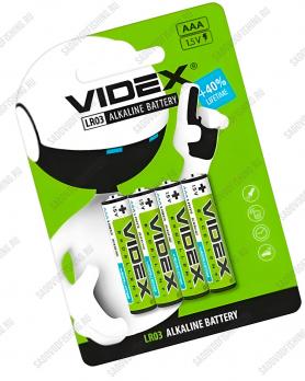 Батарейка "AAA" Alip Videx Alkaline 4BL LR03 1.5v