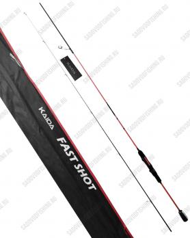 Спиннинг штекерный Kaida Fast Shot FS662 780 1.88м-2.1м Красный