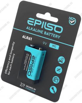 Батарейка крона Alip Epilso Alkaline 6LR61 9v 10шт