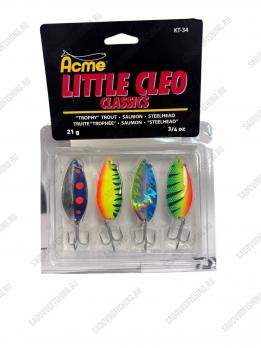 Набор колебающихся блесен Acme Little Cleo Classics Columbia 11-21g