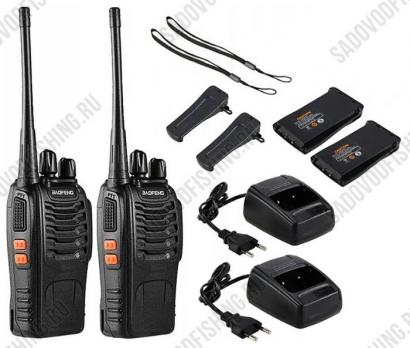 Рация Baofeng BF-888S 2-шт. Alip