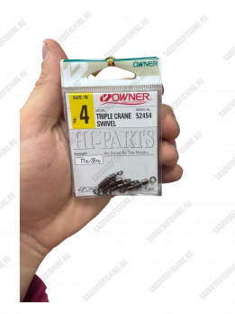 Тройной вертлюг Columbia Triple Crane Swivel 10 пачек