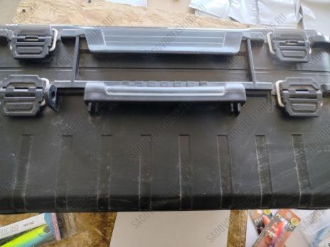 Ящик рыболовный черный MePro 40 x 28 x 20 см УЦЕНКА