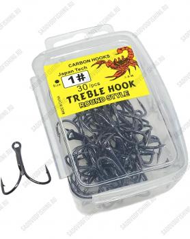 Крючок тройник OSPREY Treble Hook №1/0-№7 30 шт