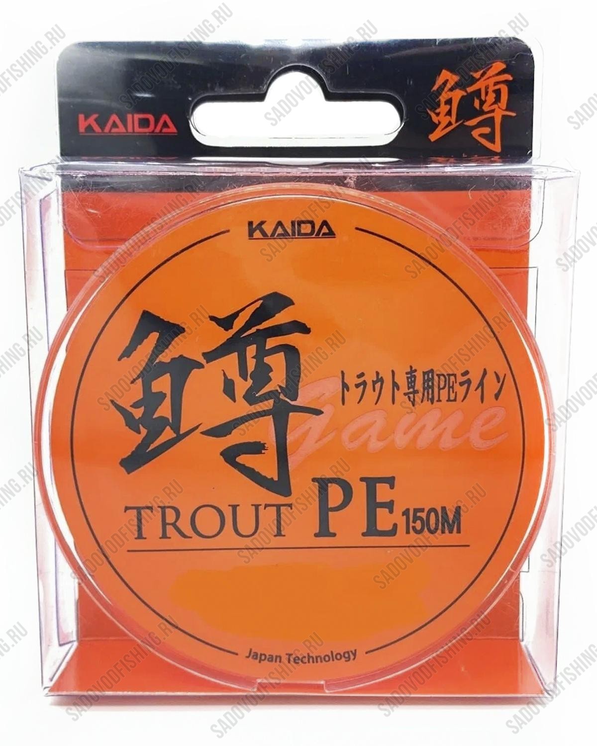 Шнур плетеный KAIDA Trout PE 150м купить оптом с доставкой по России и ...