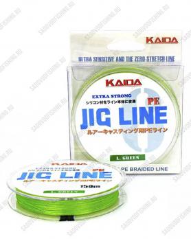 Шнур плетеный KAIDA Jig Line Green PEx6 150м