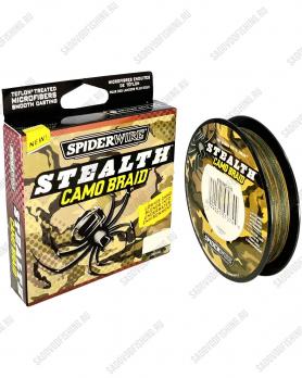 Плетеный шнур SPIDERWIRE Stealth Camo Braid 110м