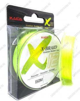 Плетеный шнур Kaida X12 BRAID 150м