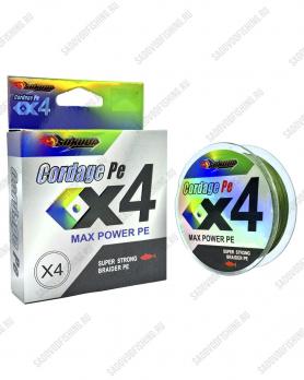 Плетеный шнур Sokuda Cordage PE x4 110м