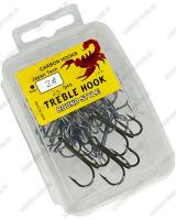 Крючок тройник Sokuda Treble Hook №2 25 шт