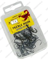 Крючок тройник Sokuda Treble Hook №5 25 шт