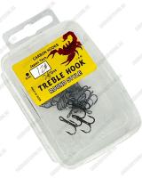 Крючок тройник Sokuda Treble Hook №12 25 шт