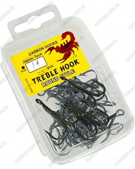 Крючок тройник Sokuda Treble Hook №1-№7/0