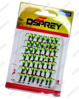 Крючок тройник с каплей Osprey Owner FL-9 №10-№14 50шт