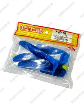 Виброхвост Grows Culture Diamond Kopyto 3 дюйма (76мм) 6шт