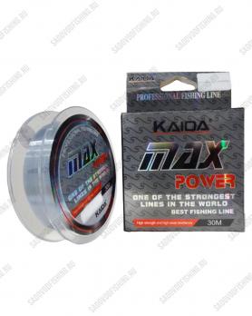 Леска монофильная Kaida MAX 0.08мм - 0.25мм 30м