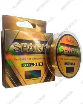 Леска монофильная Kaida SPARK Golden 0.148мм - 0.405мм 100м