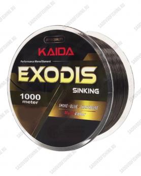 Леска монофильная Kaida EXODIS 0.261мм - 0.405мм 1000м