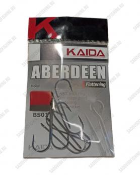 Крючки Kaida Aberdeen Barbson Shank №1/0 - №3/0 10 пачек