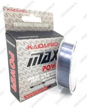 Леска монофильная Kaida Soft Max NL208 Gray 100м 0.18мм - 0.50мм 10 пачек