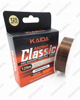 Леска монофильная Kaida MONO CLASSIC 125м 0.14мм - 0.45мм 10 упаковок