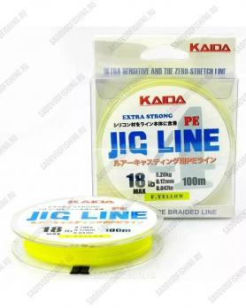 Шнур плетеный Kaida JIG LINE GREEN 4X 150м 0.12мм - 0.26мм