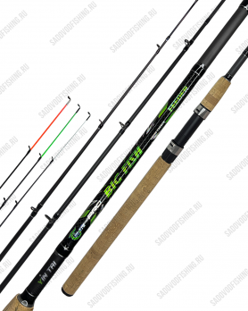 Удилище фидерное штекерное Jin Tai Big Fish Pro 2.7м - 4.5м 60 - 180гр