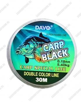 Леска монофильная Dayo BLACK CARP 30м 10 упаковок