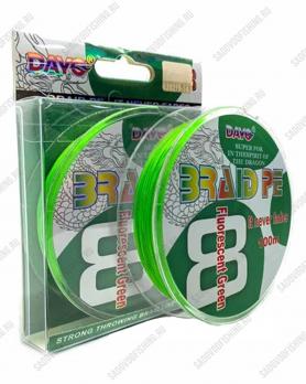 Плетеный шнур Dayo BRAID PEх8 100м