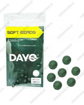 Бусины для монтажа эластичные Dayo Soft Beans 10 пачек