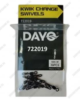 Вертлюг быстросъемный Dayo Quick Change Swivel 10 пачек