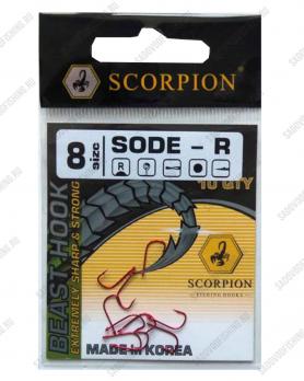 Крючок одинарный Dayo SODE Scorpion 10 пачек