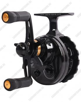 Катушка инерционная зимняя Black Side ICE ZEAL BLACK 4+1