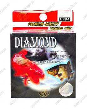 Леска монофильная Grows Culture Diamond 100м Коричневая 10 пачек