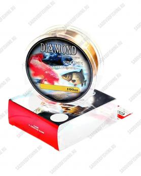 Леска монофильная Grows Culture Diamond 100м Коричневая 10 пачек