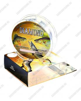 Леска монофильная Grows Culture Diamond 100м Прозрачная 10 пачек