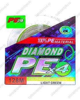 Шнур плетеный Grows Culture Diamond PEx4 128м 10 пачек