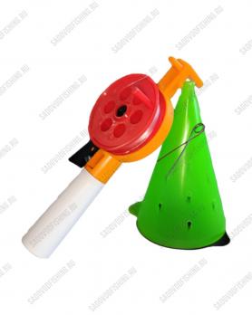 Комплект кормушка зимняя с удочкой 3 Sharks Westman