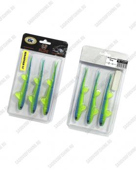 Силиконовая приманка Grows Culture Sebastian Slug 5.5 дюйма (140мм) 3шт