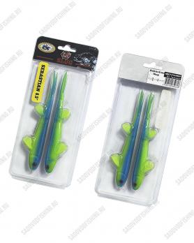 Силиконовая приманка Grows Culture Sebastian Slug 6.5 дюйма (165мм) 2шт
