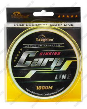 Леска монофильная 3 Sharks Toughlon CARP LINE 1000м 10 пачек