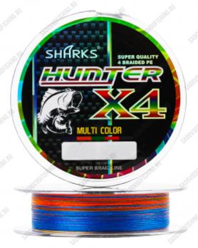 Шнур плетеный 3 Sharks MAX POWER X4 HUNTER COLOR 200м 10 пачек