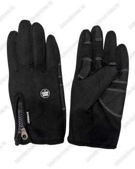 Перчатки Wind Gloves B-Forest cпортивные Чёрный