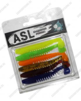 Виброхвост 3 Sharks ASL Awaruna 3 дюйма (75мм) Mix 3 6шт