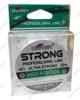 Леска флюрокарбоновая Osprey Strong 30м -40°С 10 пачек