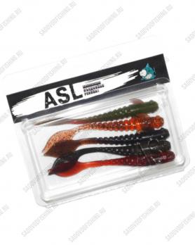 Силиконовая приманка 3 Sharks ASL "Вьюн" 3 дюйма (75мм) 7шт